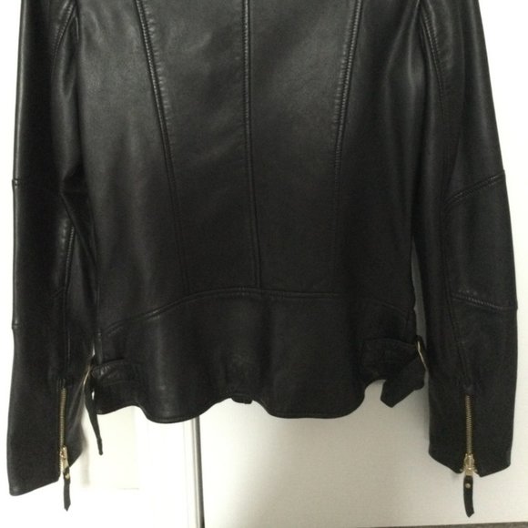 NWOT DANIER Leather Jacket - Picture 4 of 11